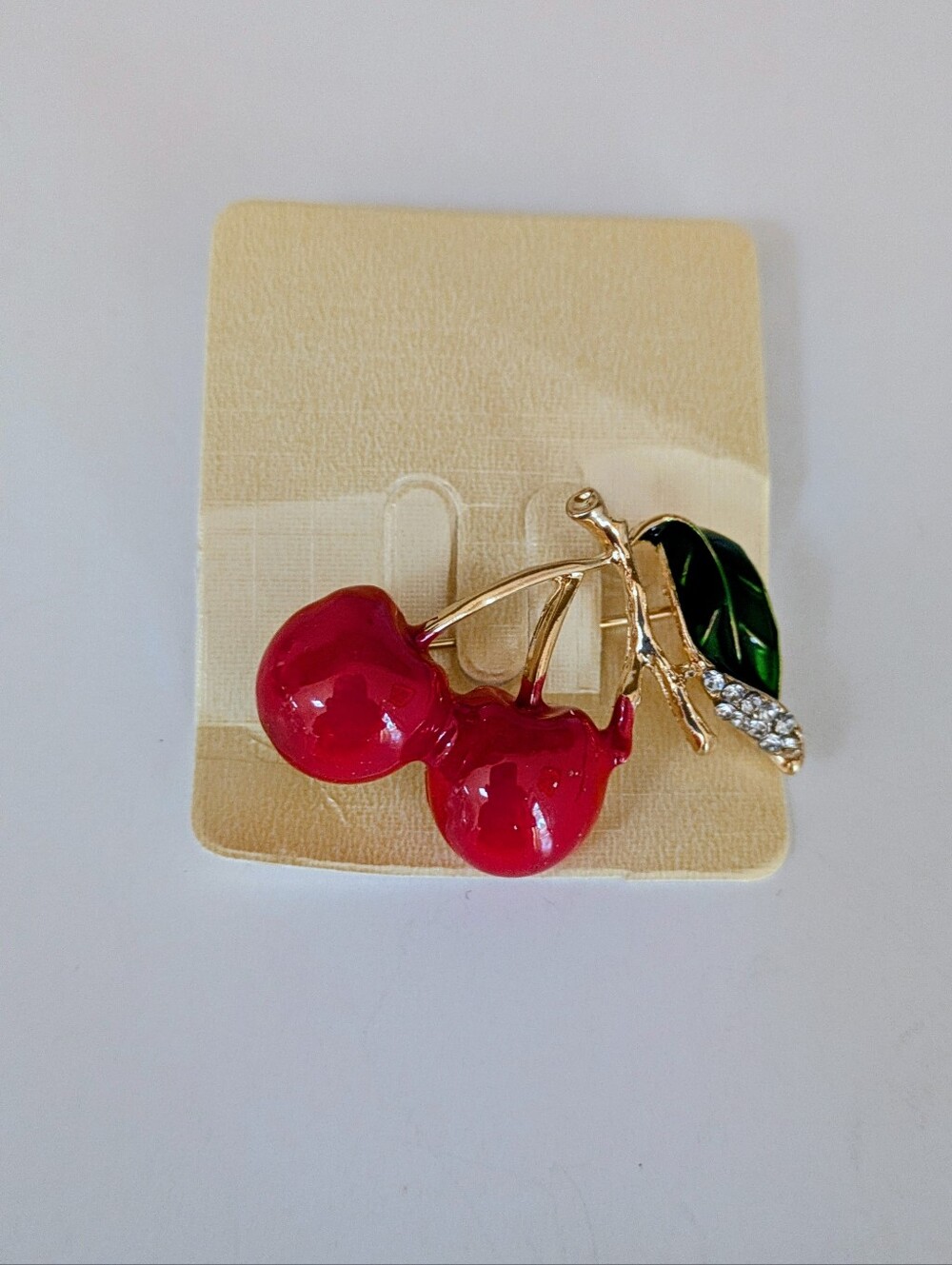 2/$18 NWOT Cherries Vintage Style Small Brooch Scatter Pin
